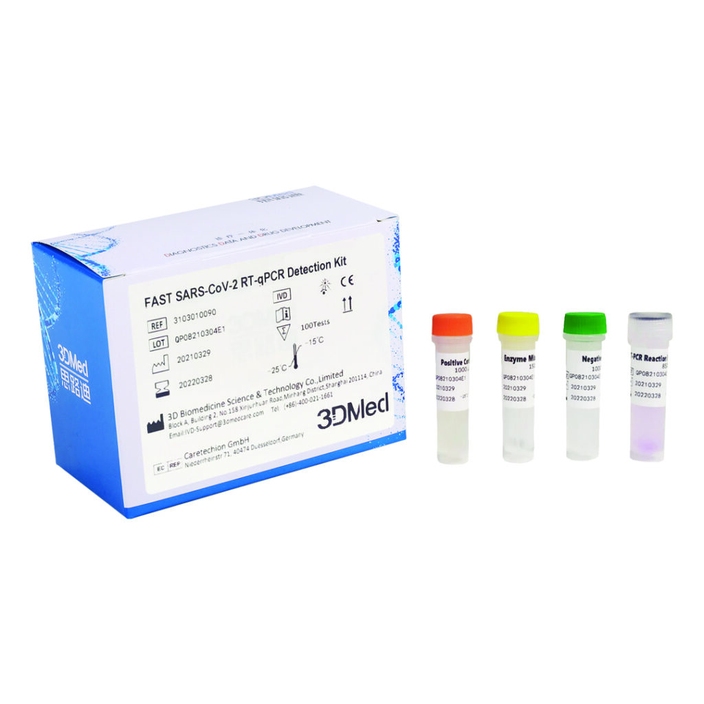 3DMed FAST SARS-CoV-2 RT-qPCR Detection Kit (2 genes) | Zmedic