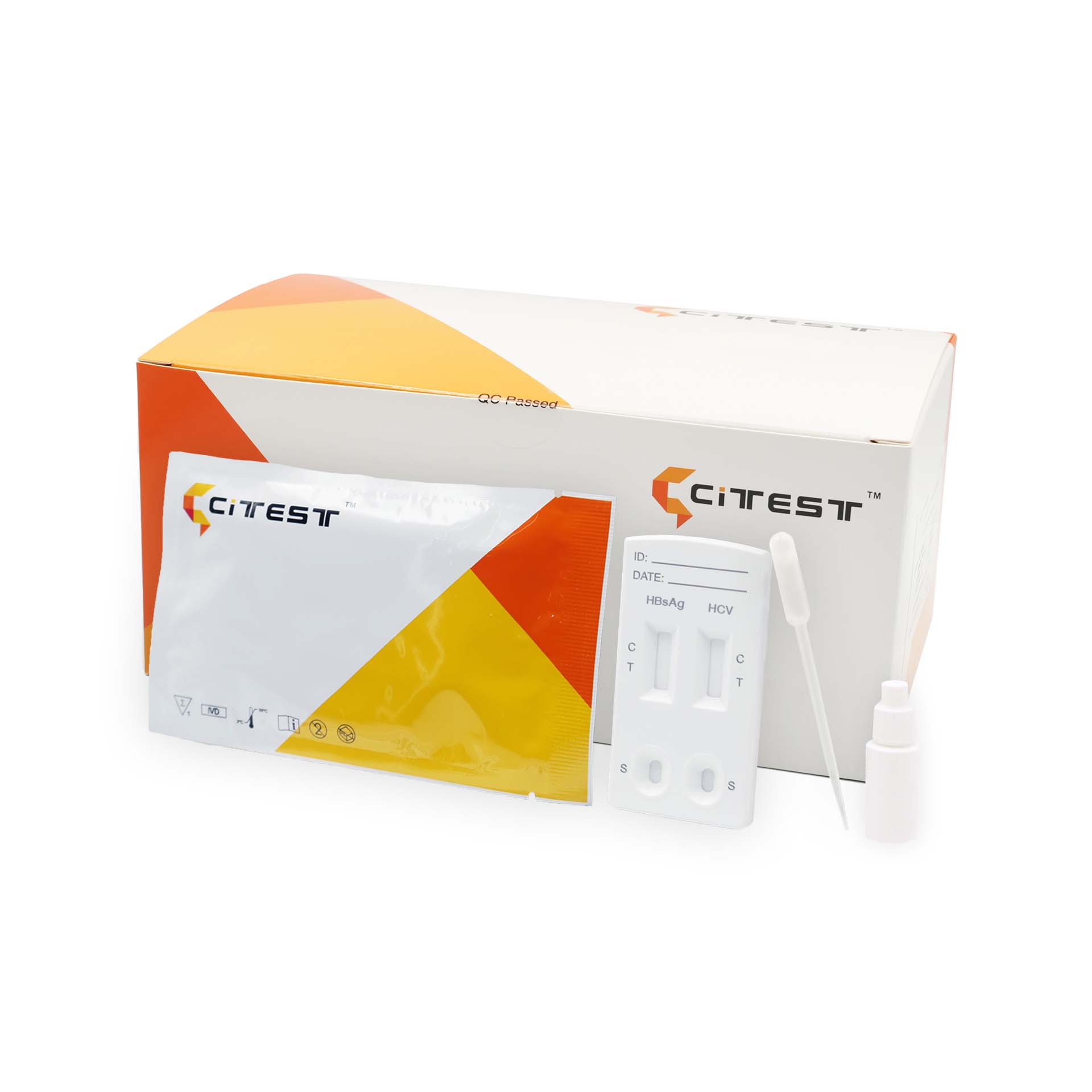 Citest HBsAg/HCV Combo Rapid Test Cassette (Whole Blood/Serum/Plasma)