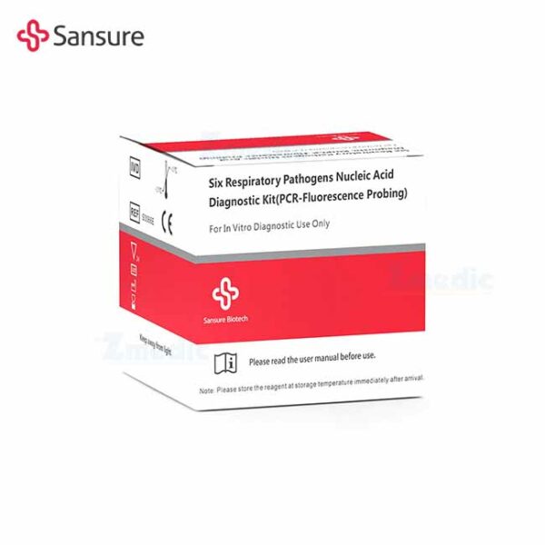 Sansure Six Respiratory Pathogens Nucleic Acid Diagnostic Kit (PCR-Fluorescence Probing)